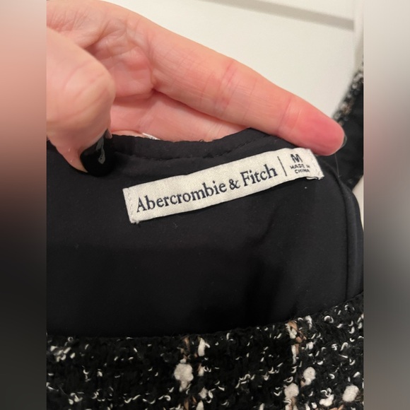 Abercrombie and Fitch Tweed Shift Mini Dress - Picture 2 of 3
